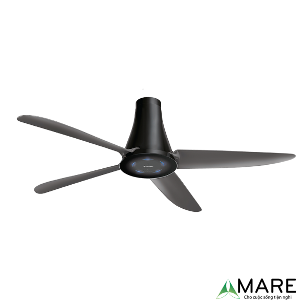 Quạt trần 4 cánh Mitsubishi Electric C56-RW4-Màu đen-Made in Thailand